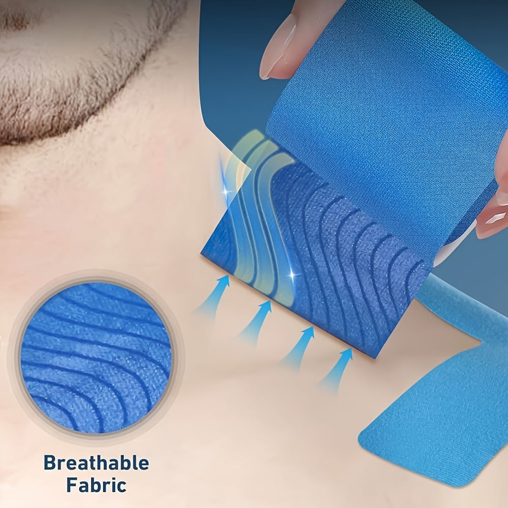 10 stk. Kinesiologitape til skulderen -Blå