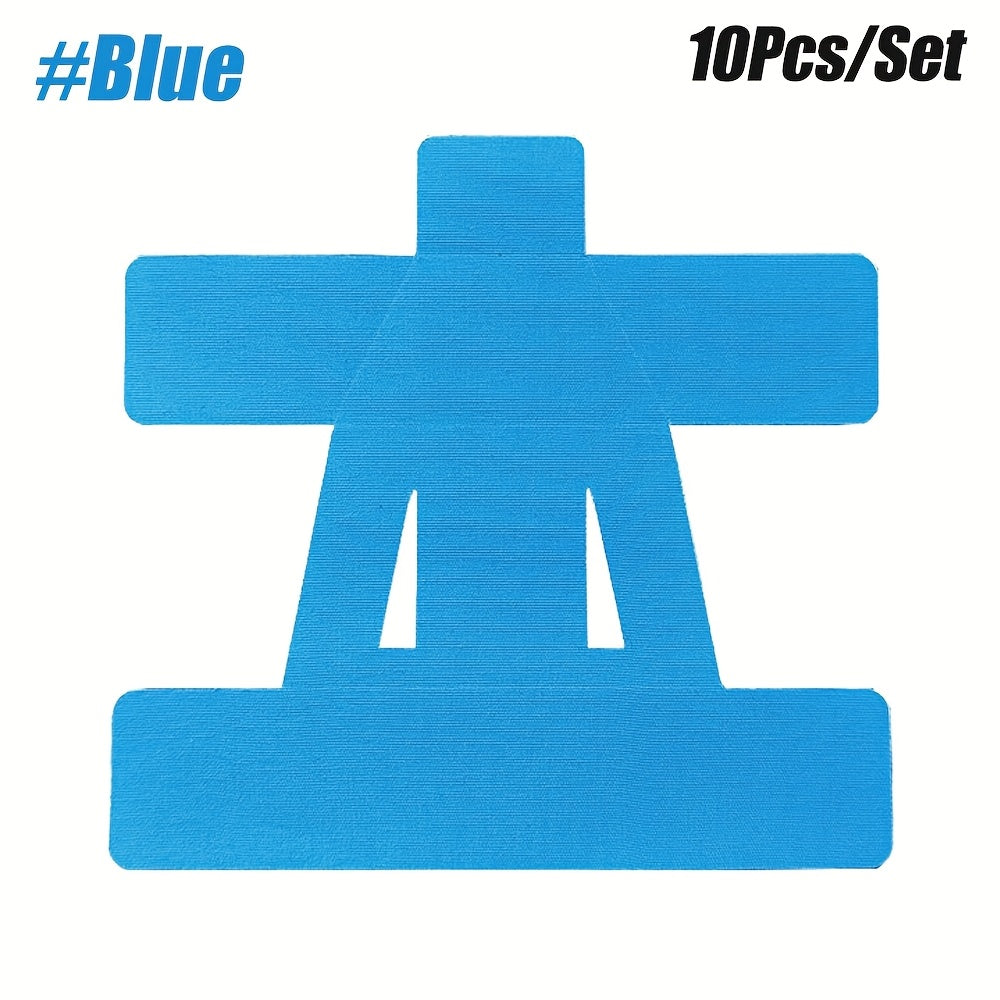 10 stk. Kinesiologitape til skulderen -Blå