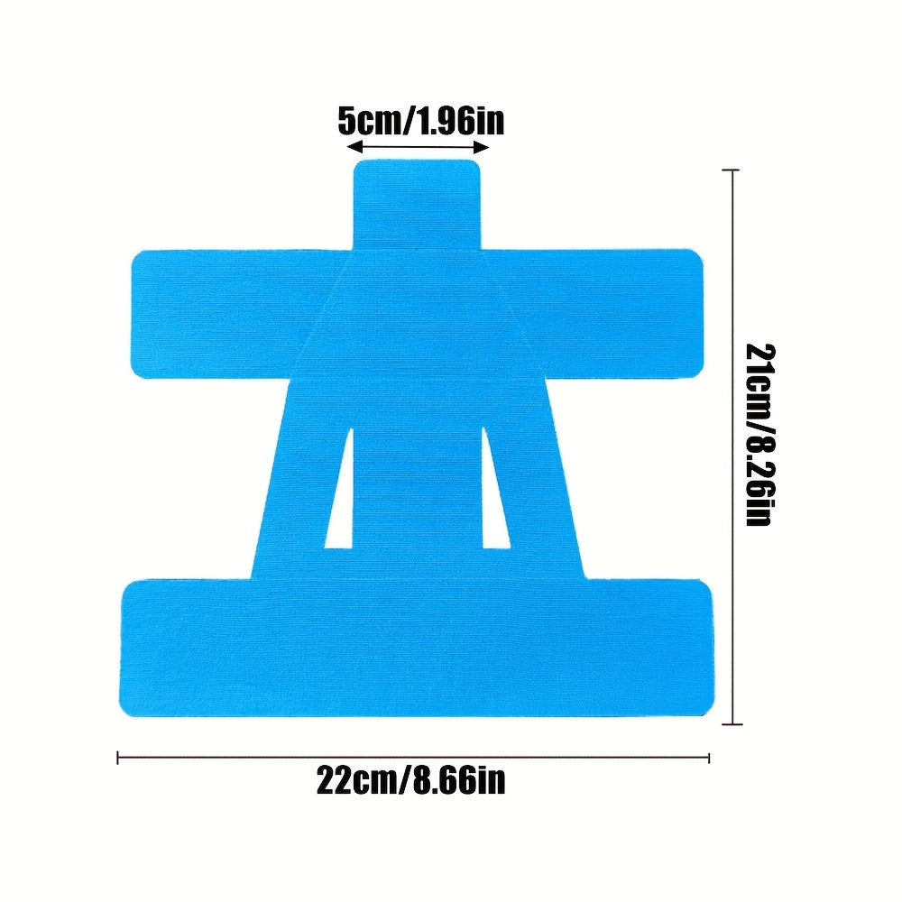 10 stk. Kinesiologitape til skulderen -Blå