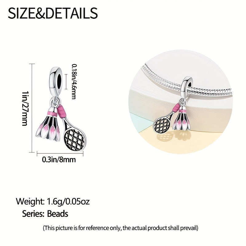 Sølvbelagt ketsjervedhæng