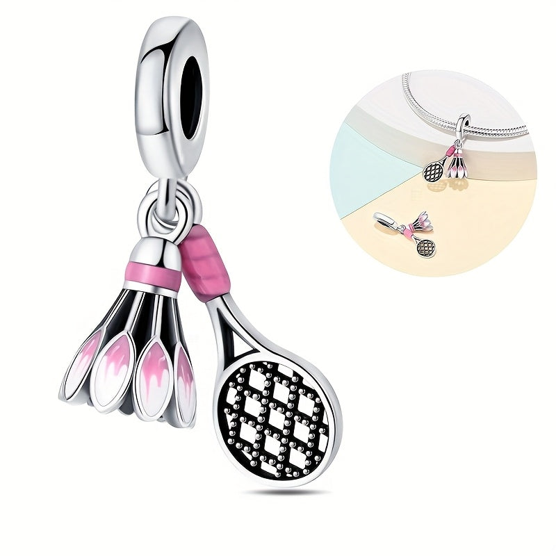 Sølvbelagt ketsjervedhæng