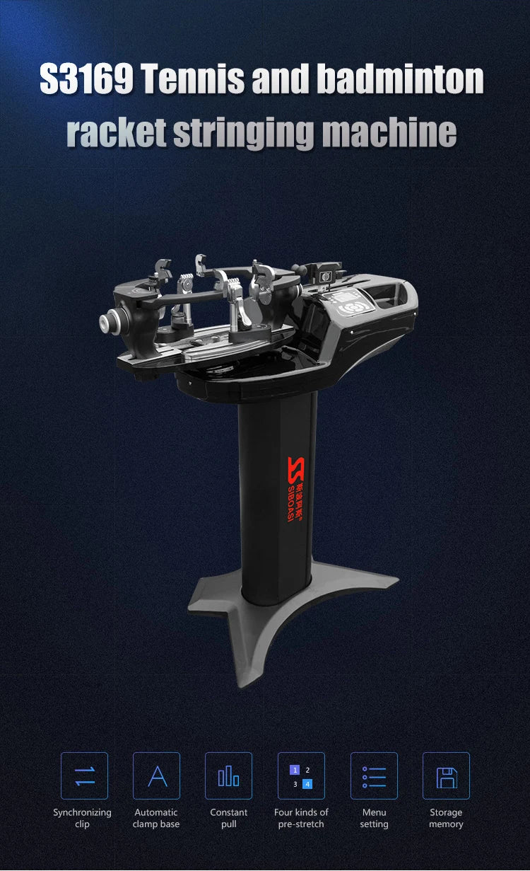 SIBOASI S3169 BadmintonOpstrengning maskine