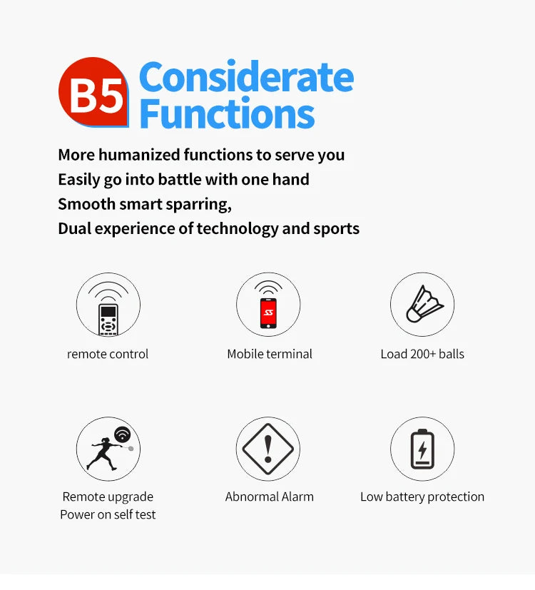 Siboasi B7 Bolde Maskine