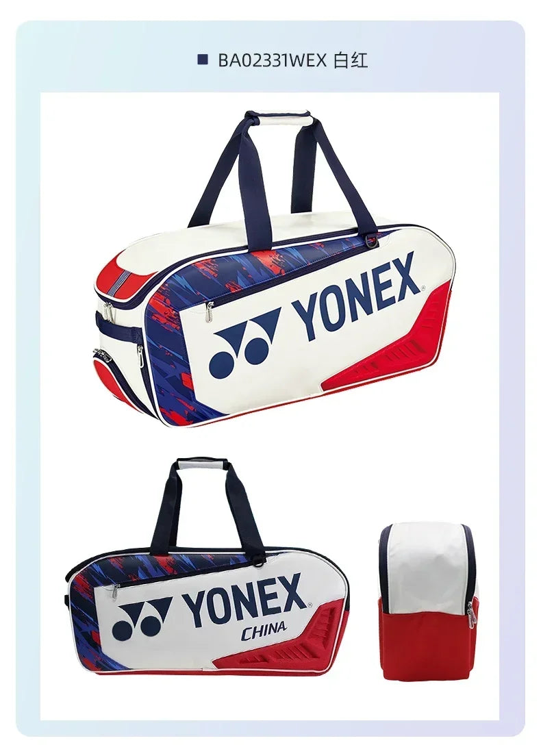 YONEX BA02331WEX  Hvid/Rød 5-7 ketchere