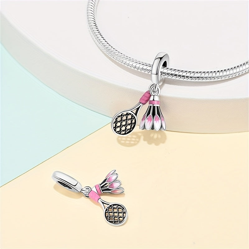 Sølvbelagt ketsjervedhæng