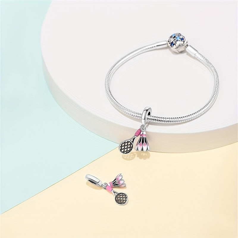 Sølvbelagt ketsjervedhæng