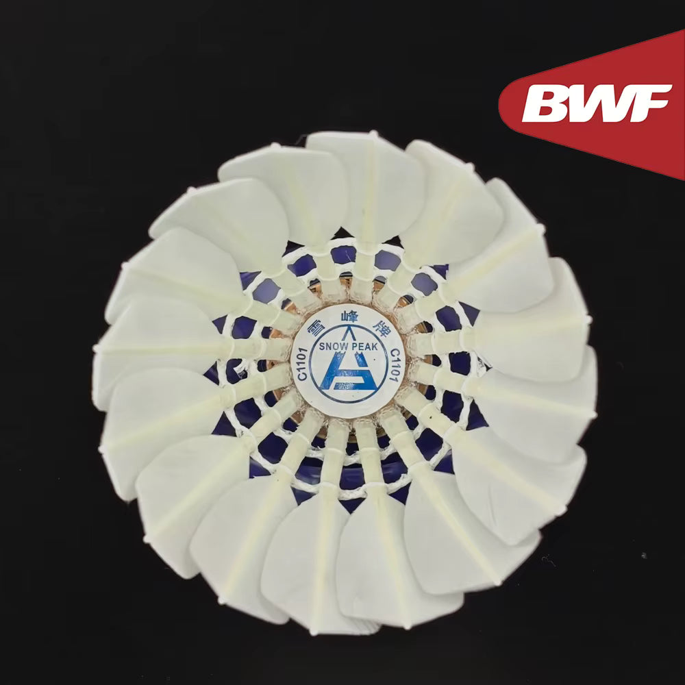 SnowPeak BWF-godkendte superkvalitetsbolde