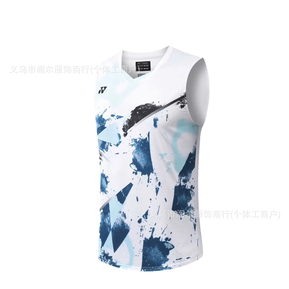 Sleeveless badminton jersey-Men