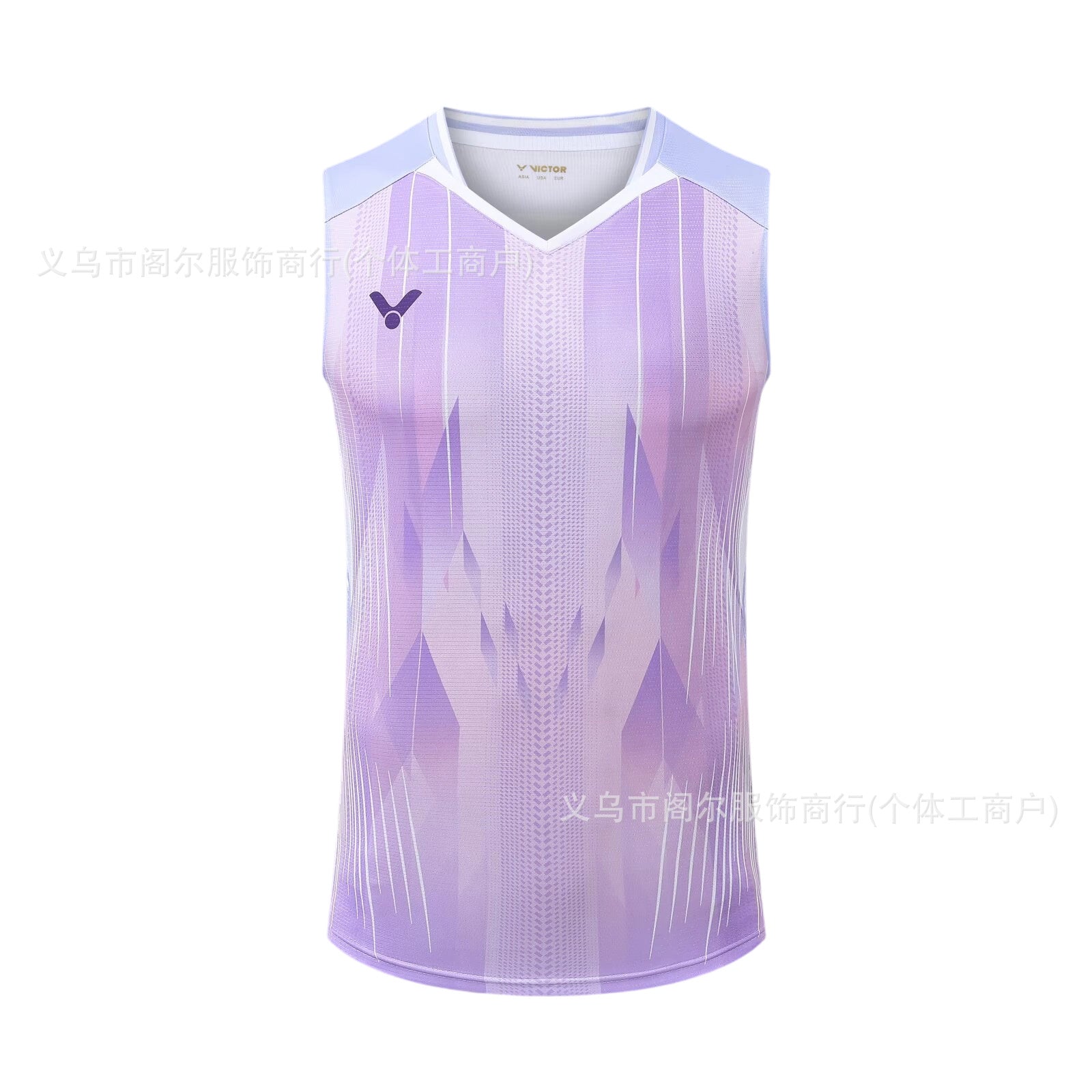 victor sleeveless badminton T shirt for Men