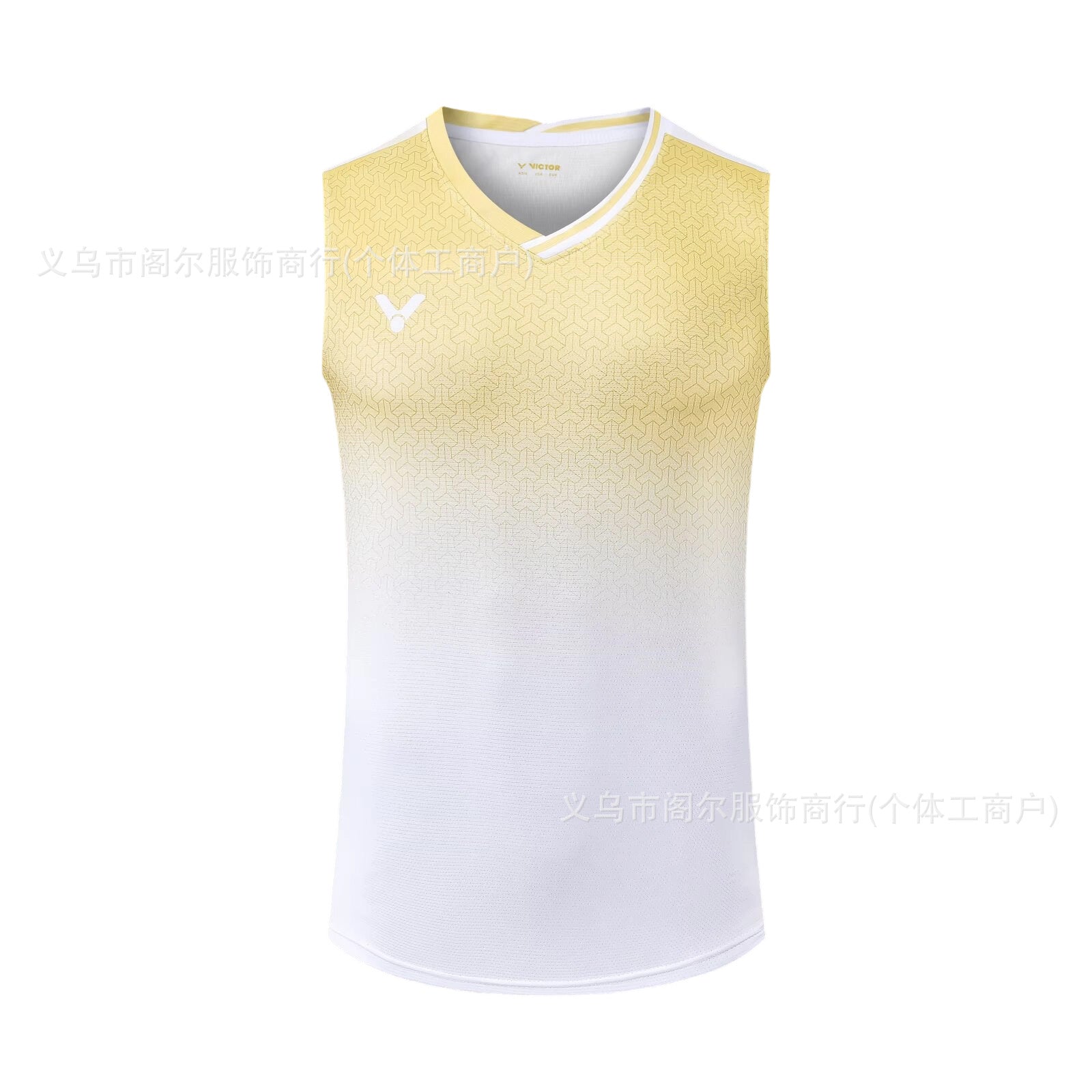 victor sleeveless badminton T shirt for Men