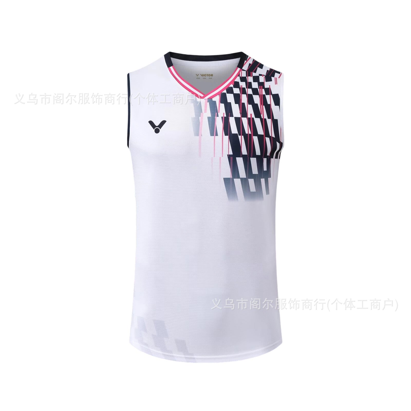 victor sleeveless badminton T shirt for Men