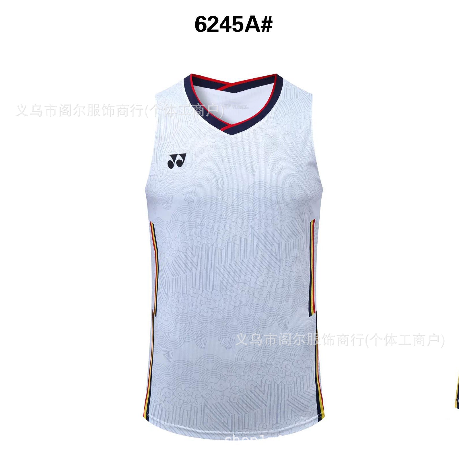 Sleeveless badminton jersey-Men