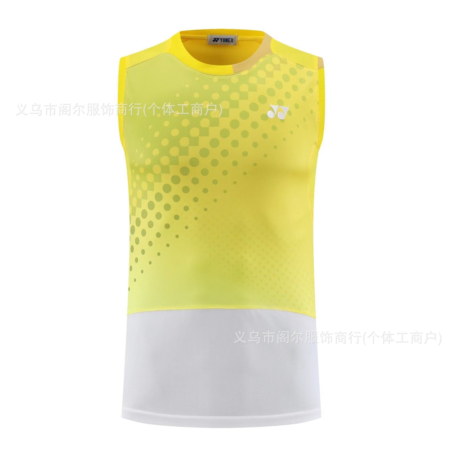 Sleeveless badminton jersey-Men