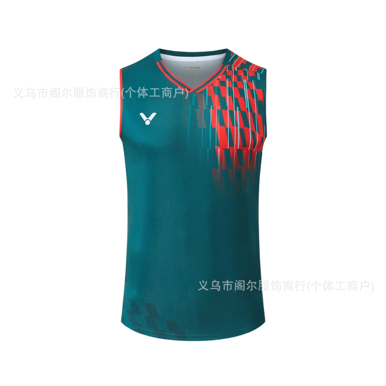 victor sleeveless badminton T shirt for Men