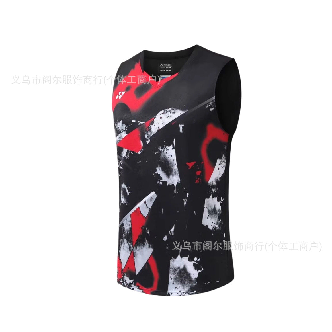 Sleeveless badminton jersey-Men