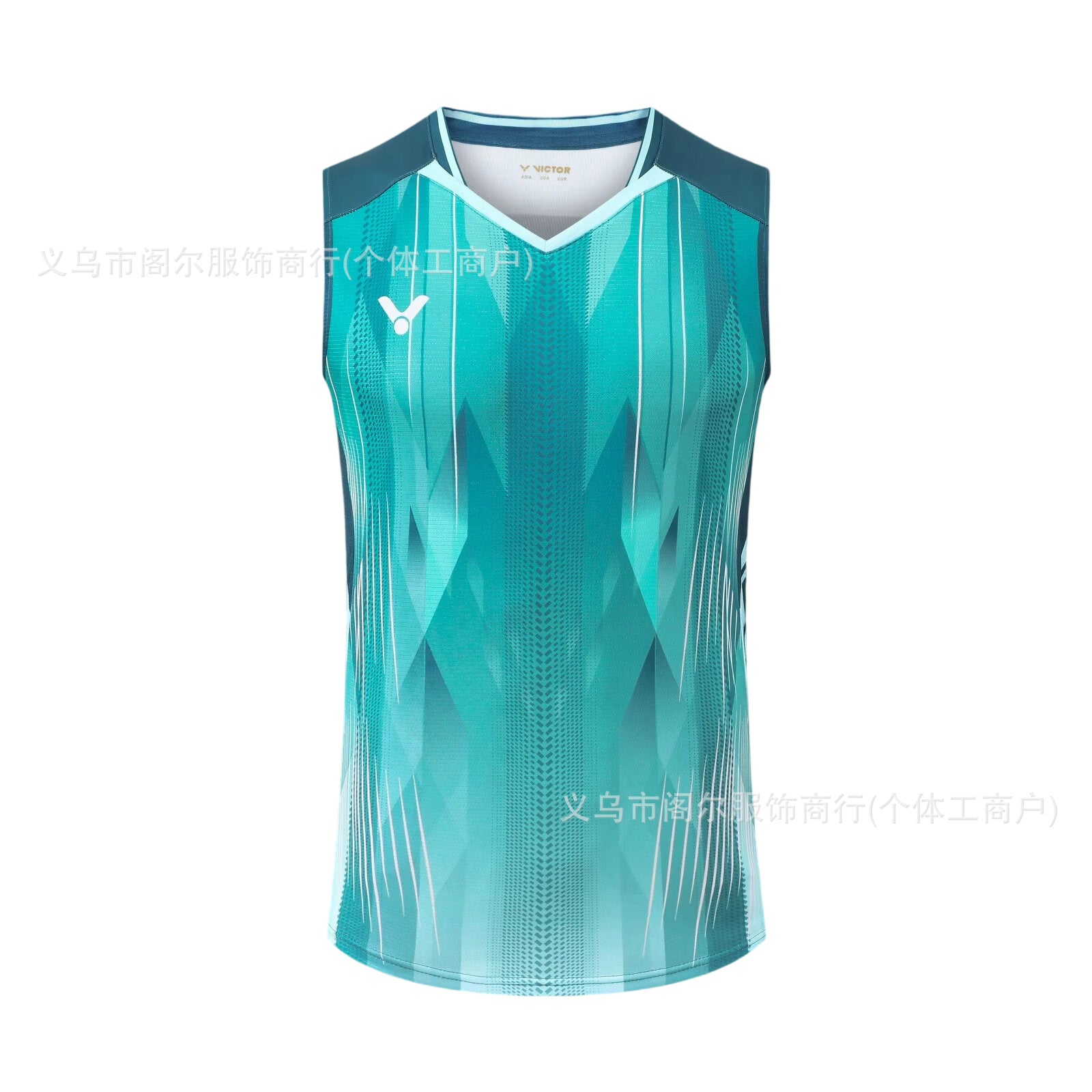 victor sleeveless badminton T shirt for Men