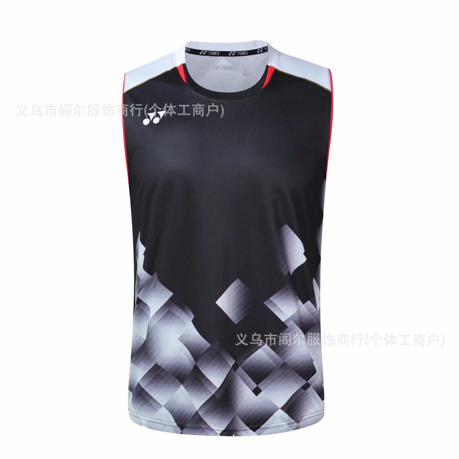 Sleeveless badminton jersey-Men
