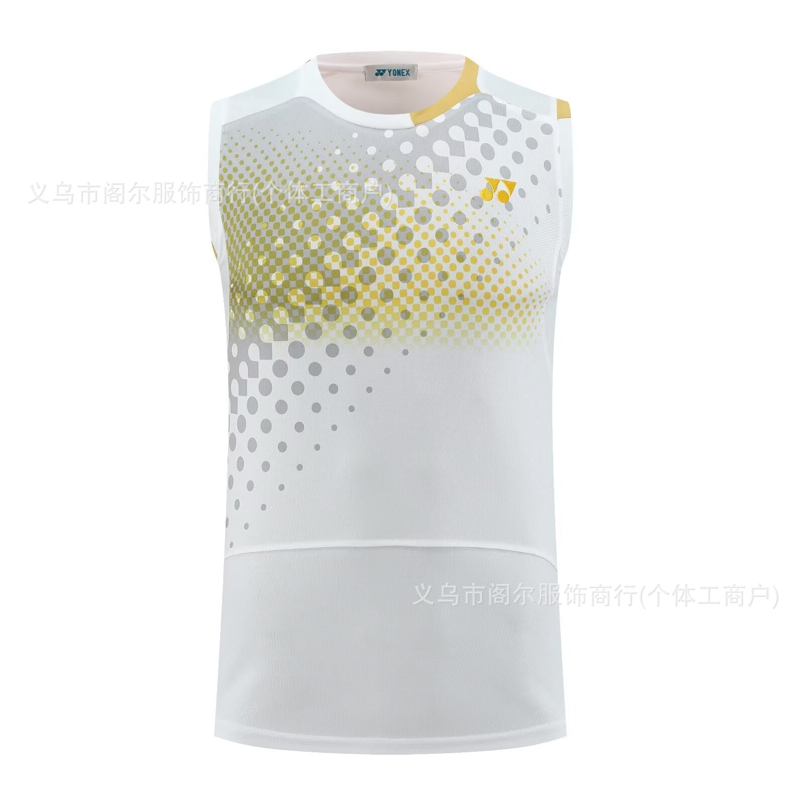 Sleeveless badminton jersey-Men