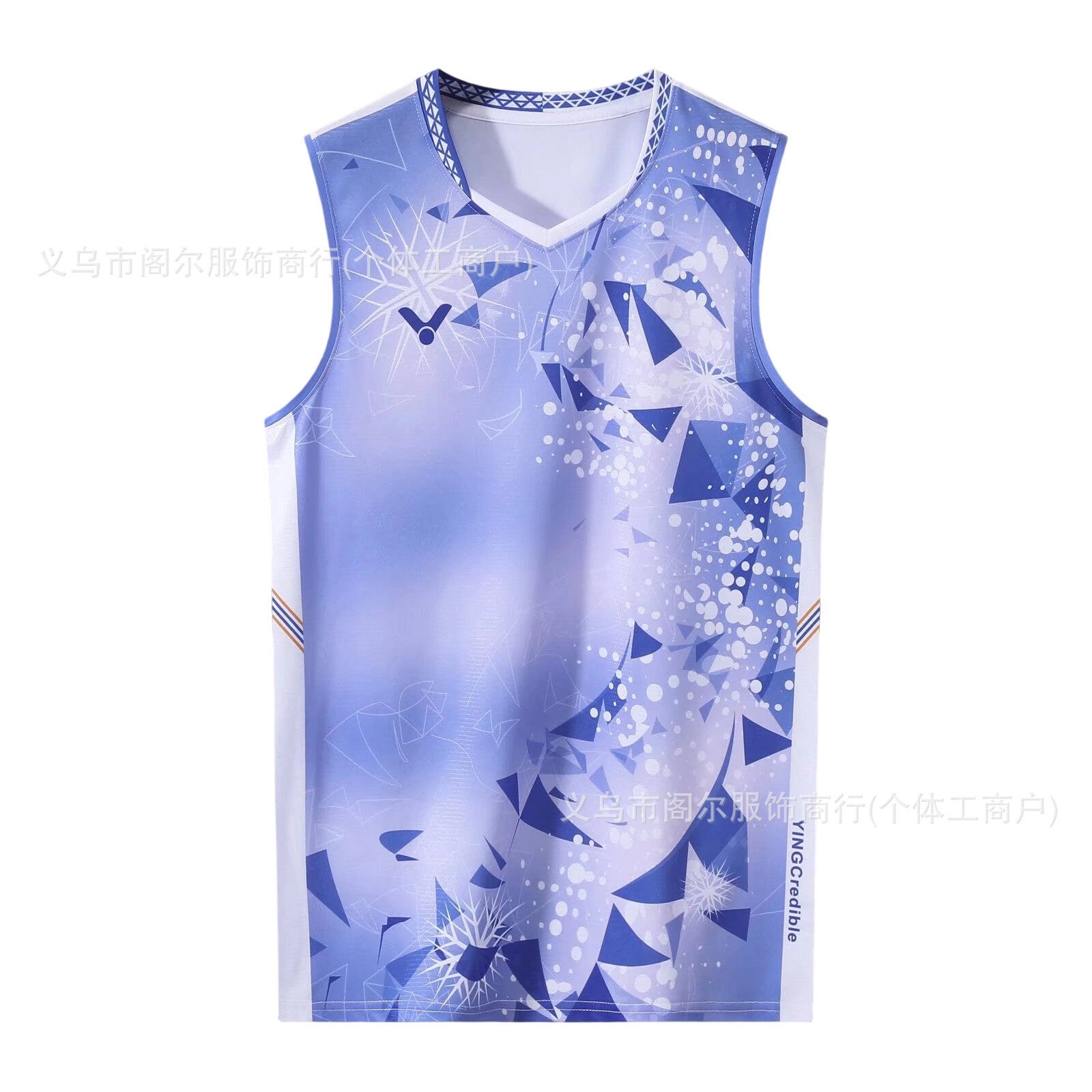 victor sleeveless badminton T shirt for Men