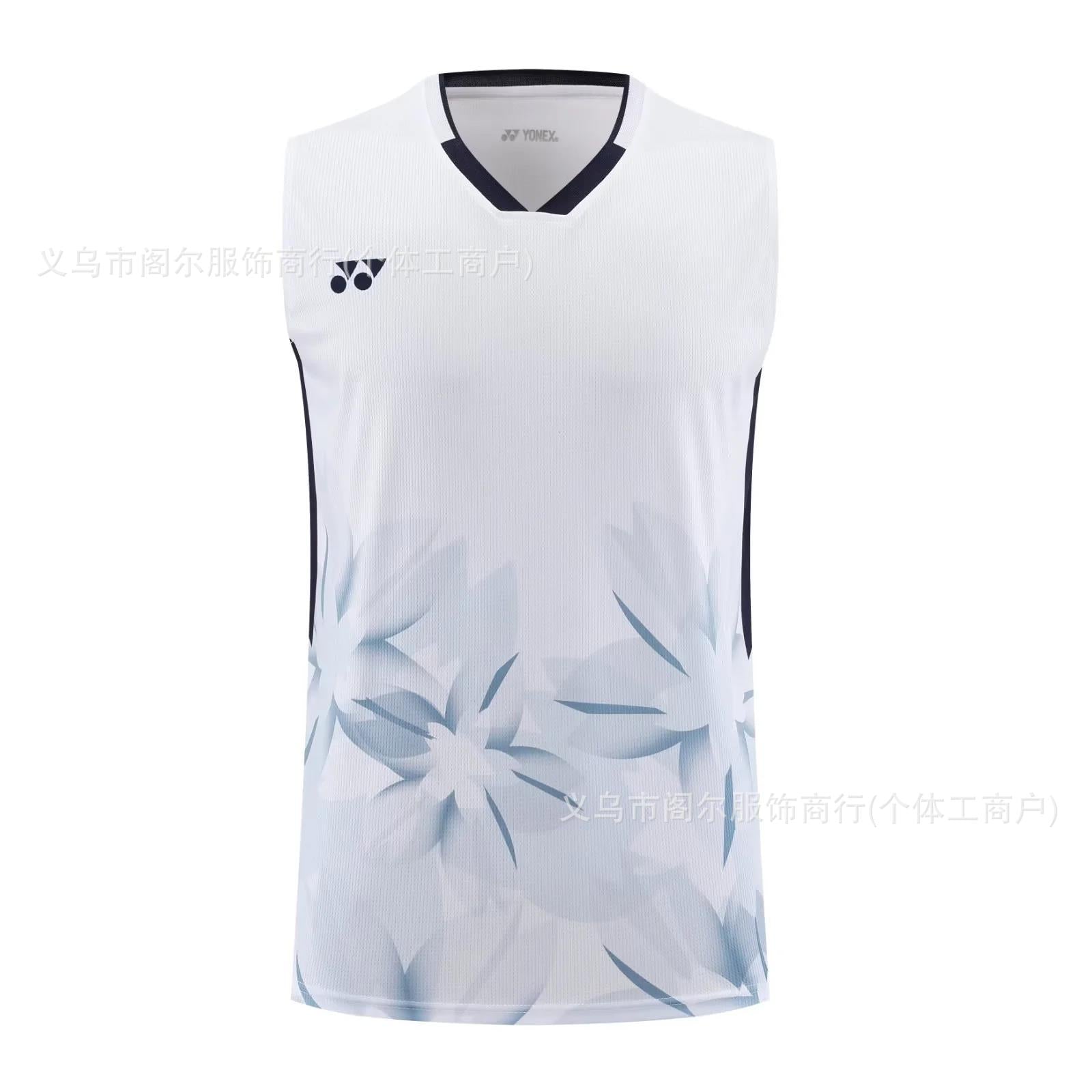 Sleeveless badminton jersey-Men