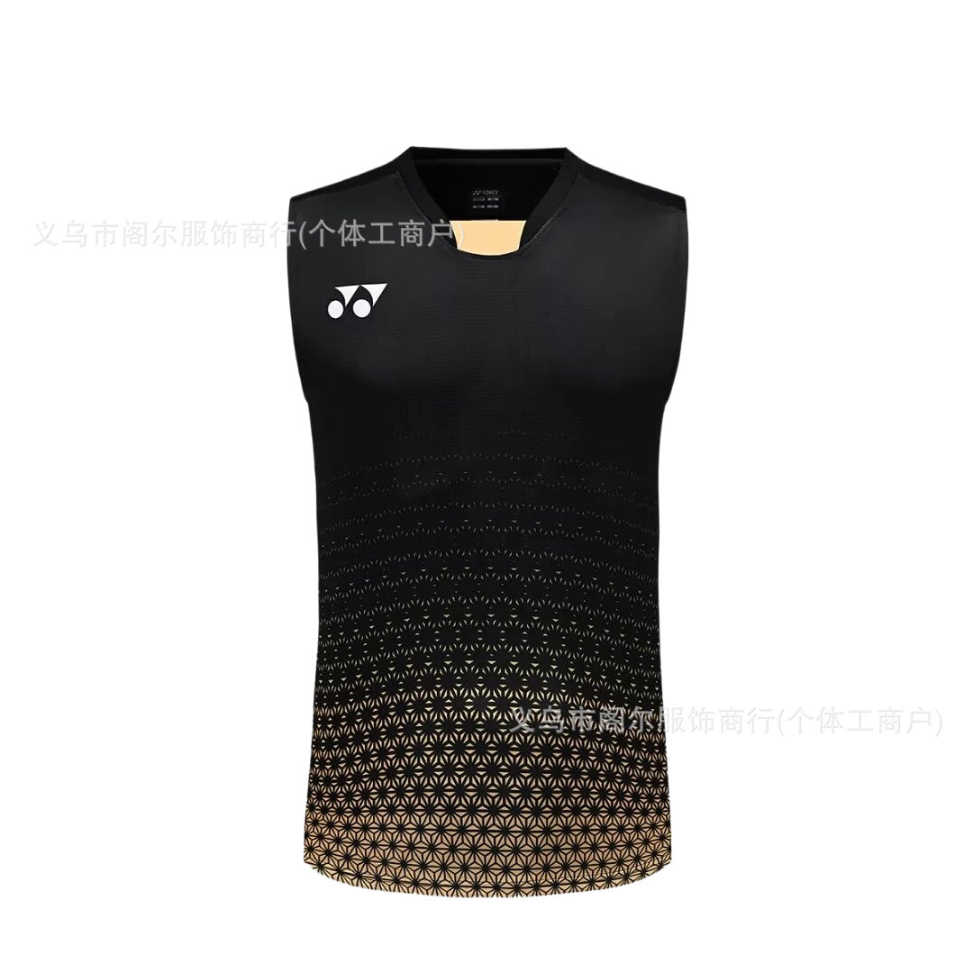 Sleeveless badminton jersey-Men