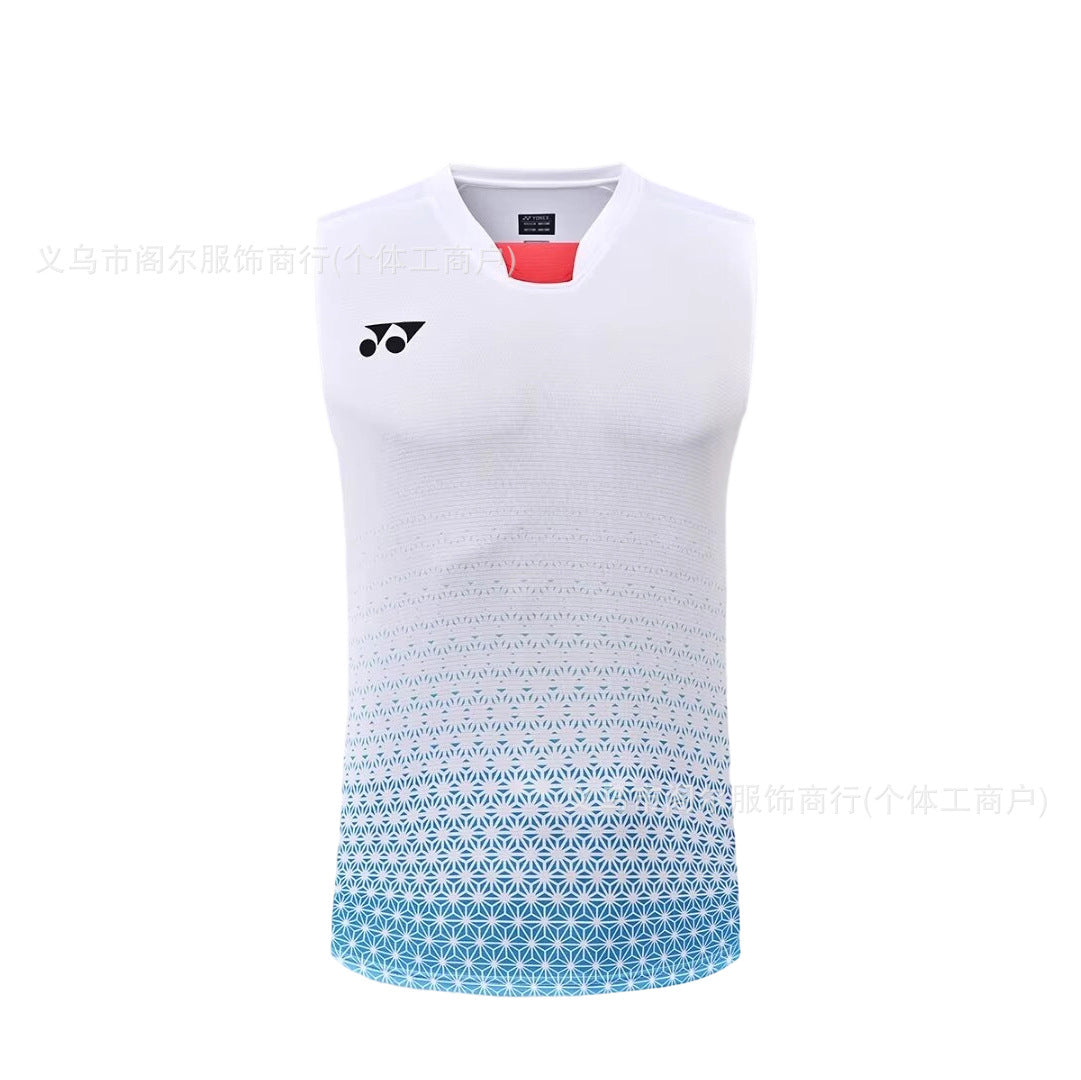 Sleeveless badminton jersey-Men