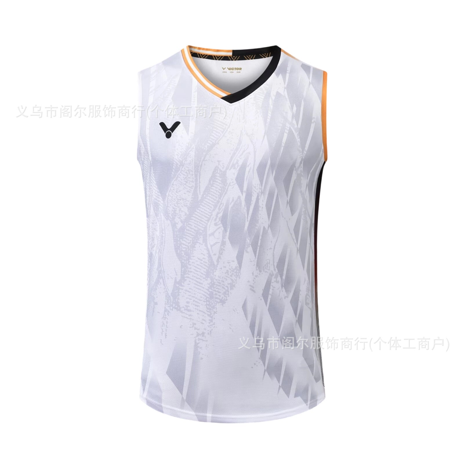 victor sleeveless badminton T shirt for Men
