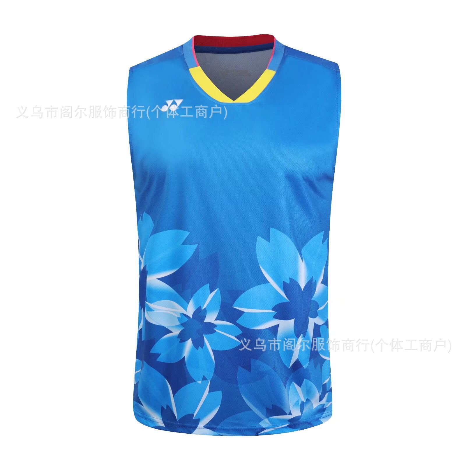 Sleeveless badminton jersey-Men