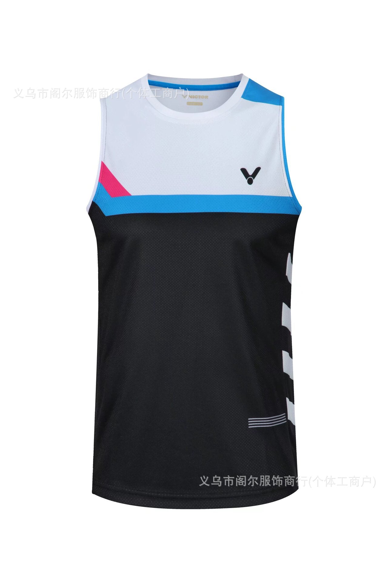 victor sleeveless badminton T shirt for Men