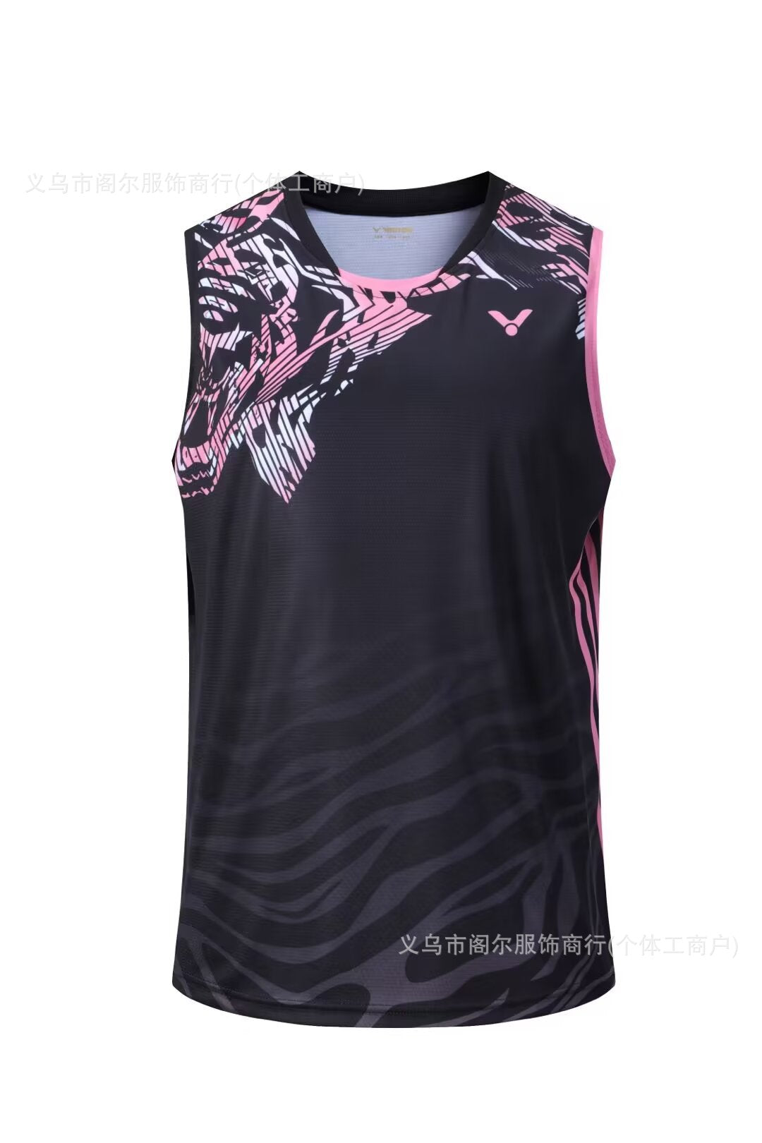 victor sleeveless badminton T shirt for Men