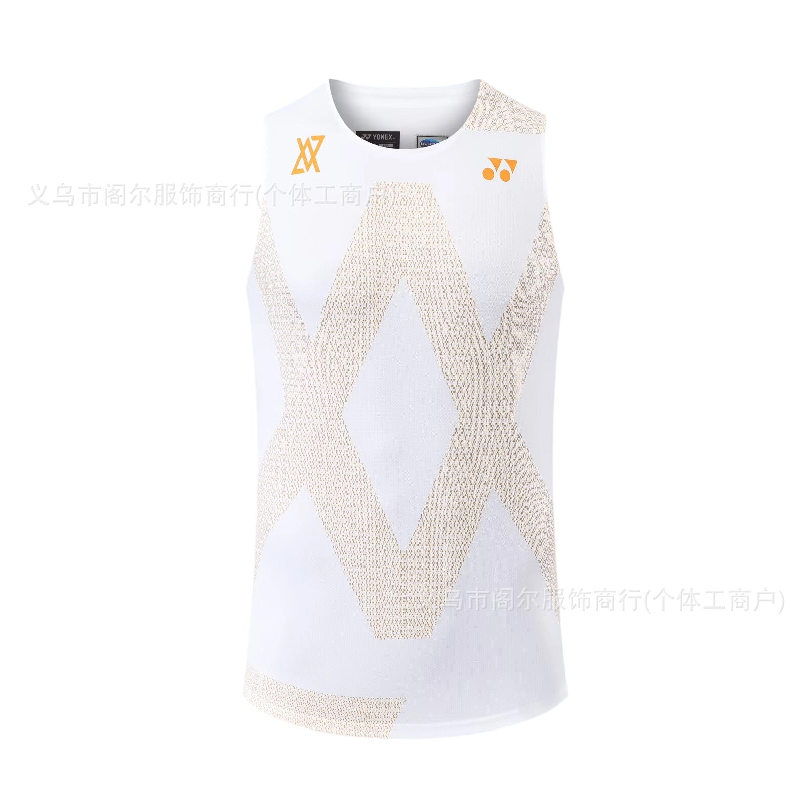 Sleeveless badminton jersey-Men
