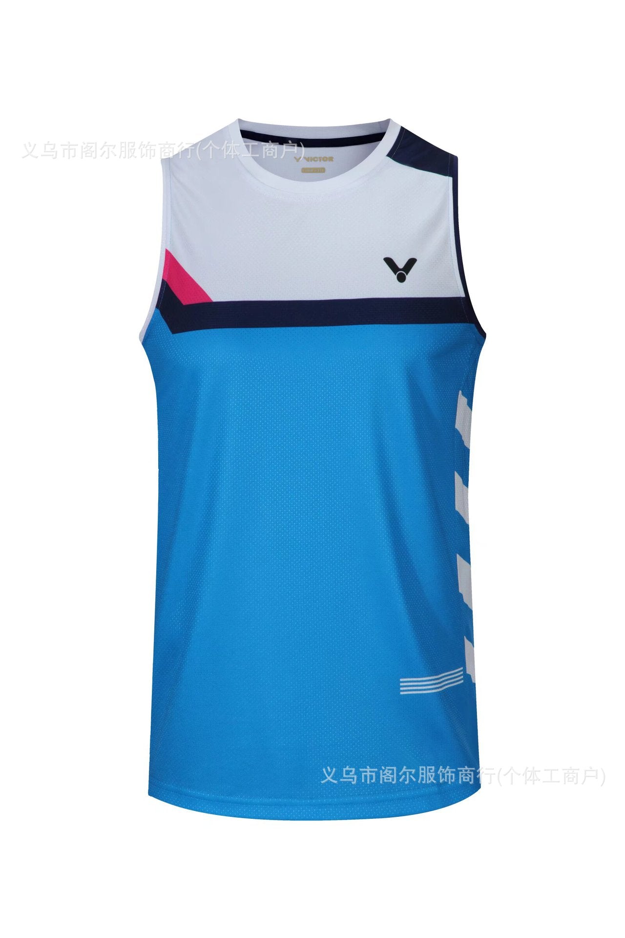 victor sleeveless badminton T shirt for Men