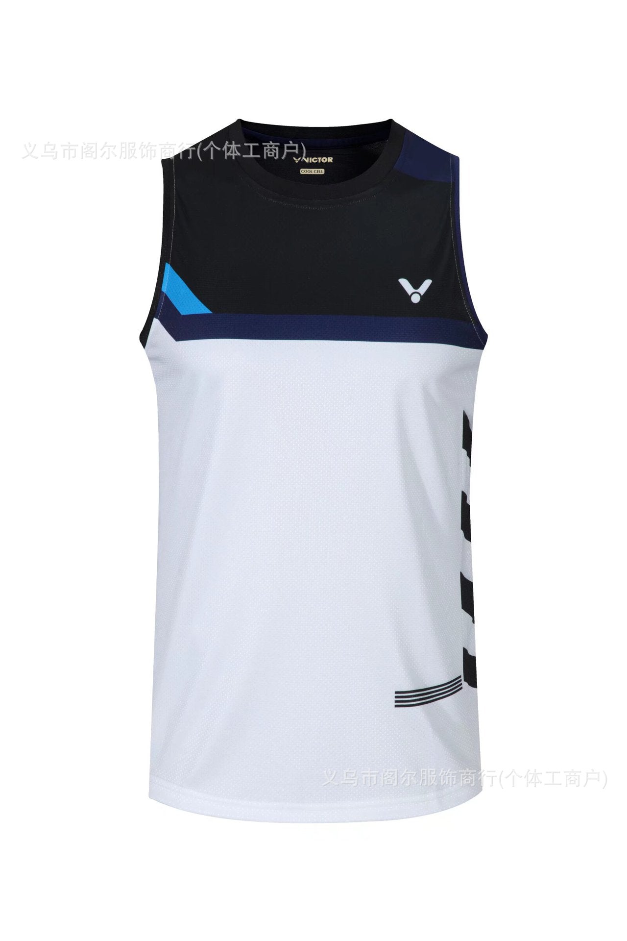 victor sleeveless badminton T shirt for Men