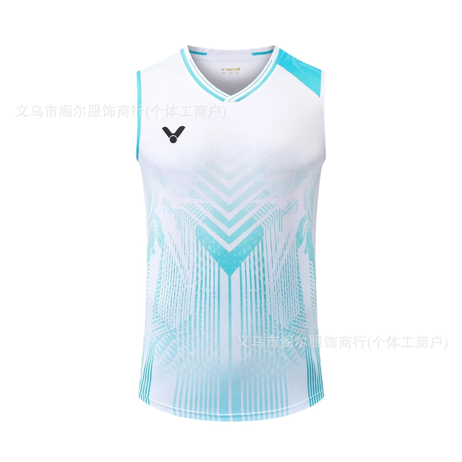 victor sleeveless badminton T shirt for Men