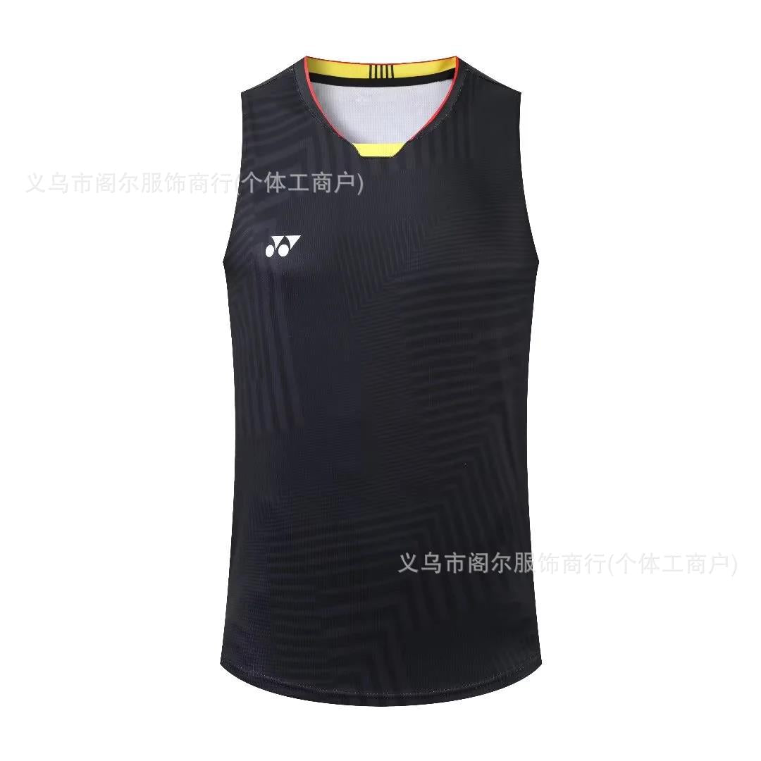 Sleeveless badminton jersey-Men