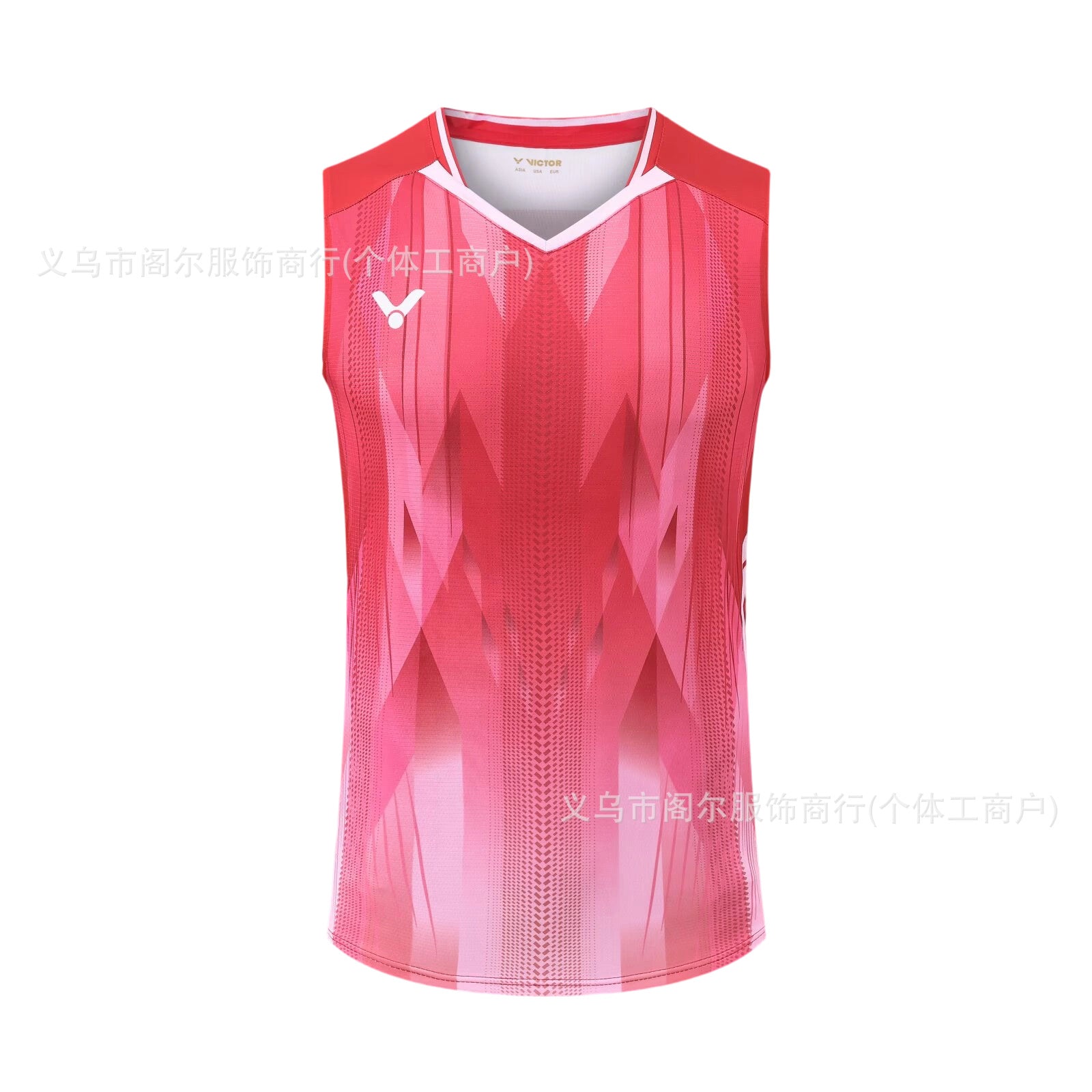 victor sleeveless badminton T shirt for Men