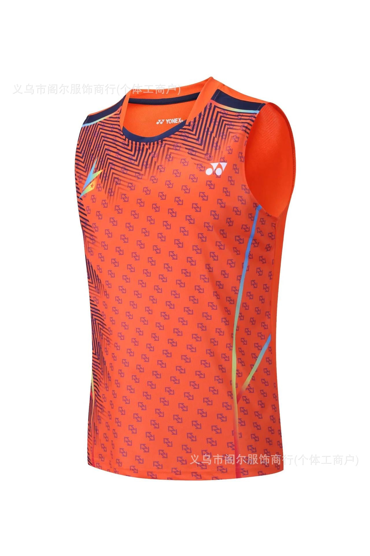 Sleeveless badminton jersey-Men