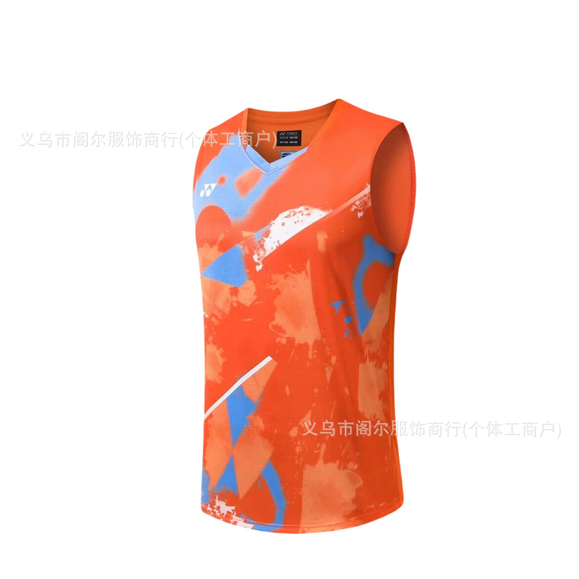 Sleeveless badminton jersey-Men