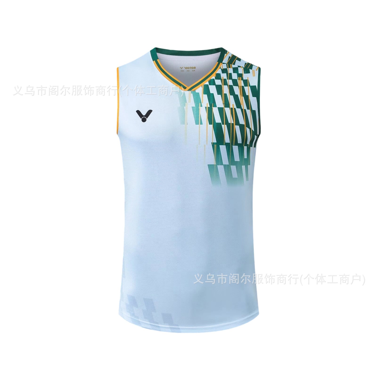 victor sleeveless badminton T shirt for Men