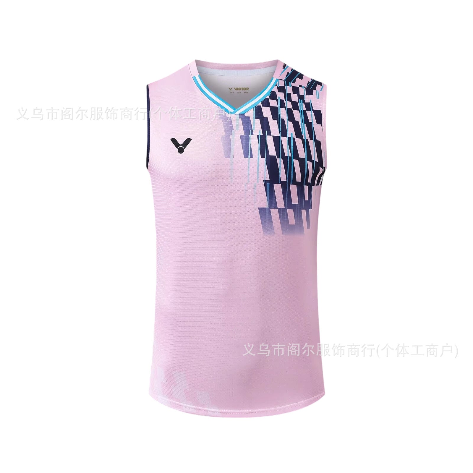 victor sleeveless badminton T shirt for Men