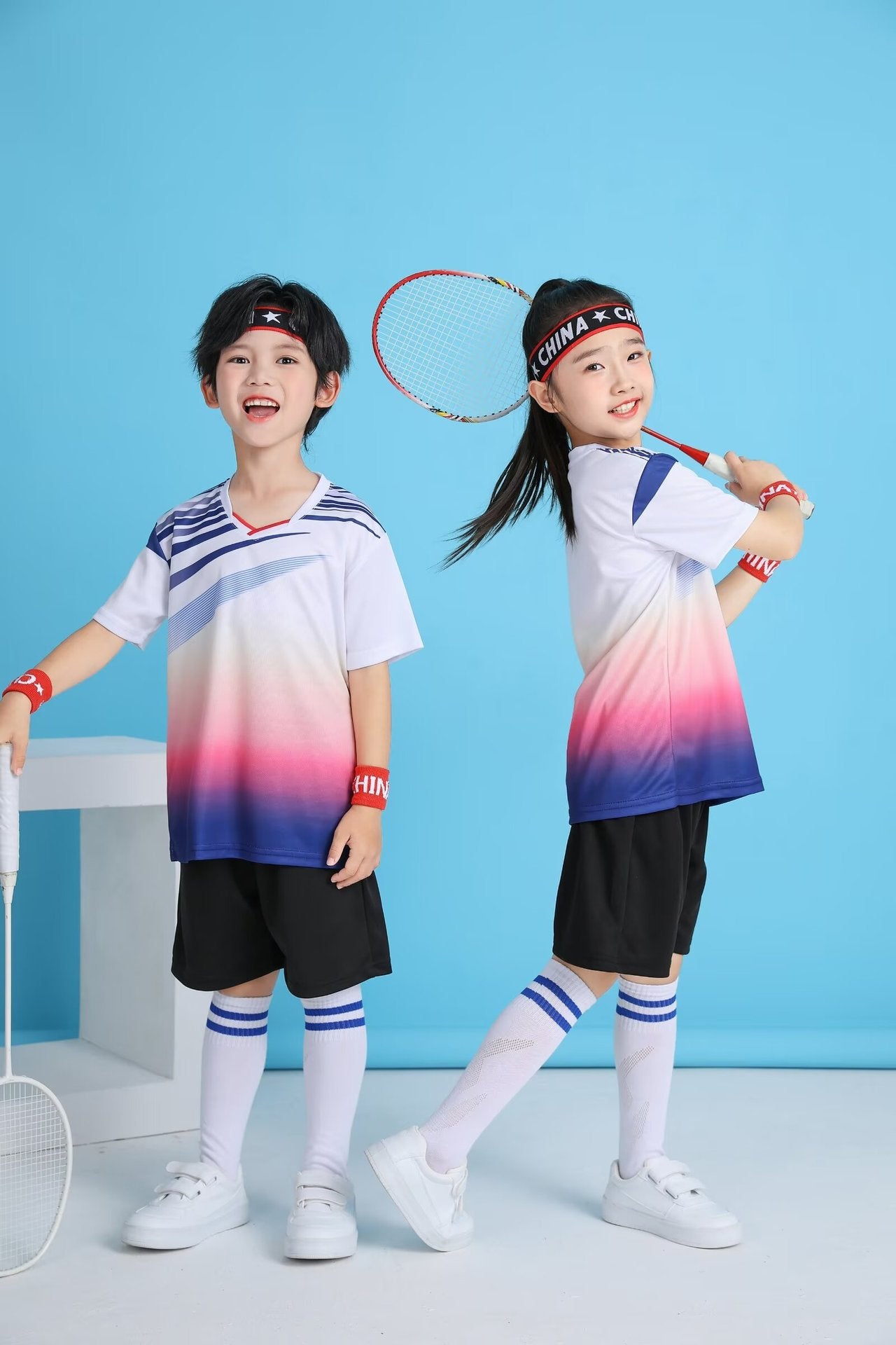 Children's badminton jersey