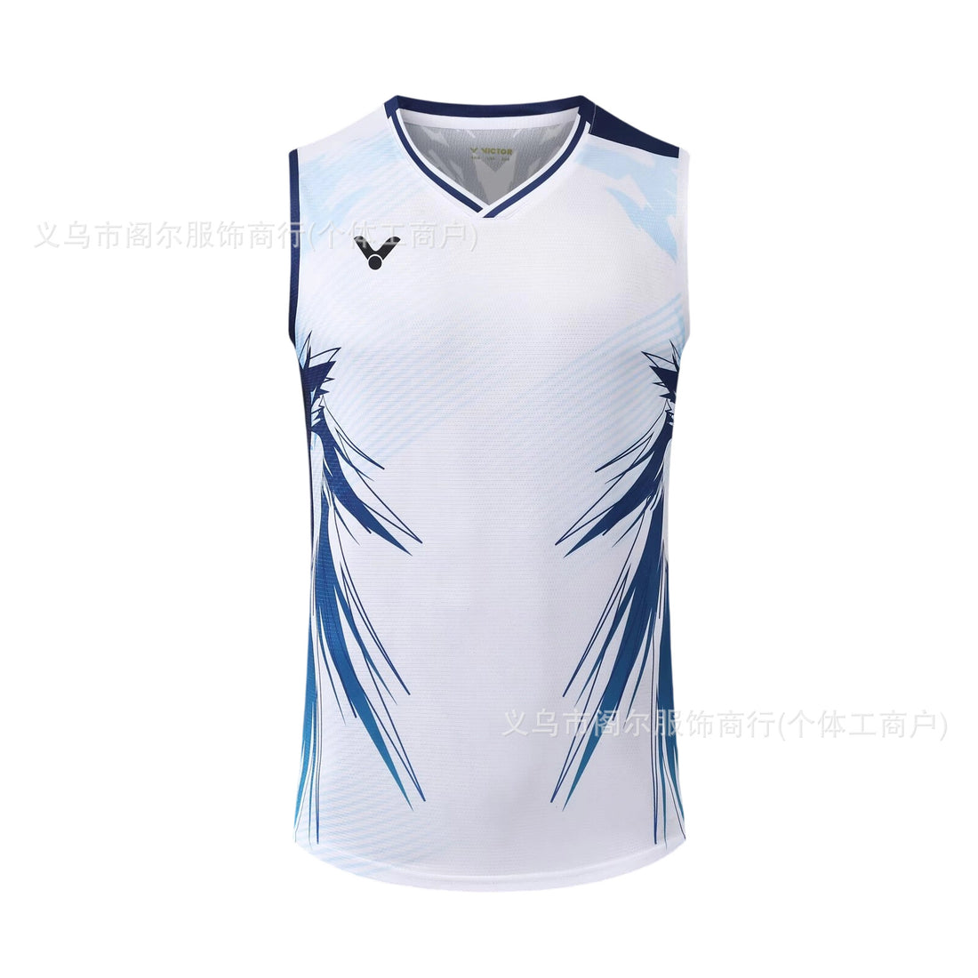 victor sleeveless badminton T shirt for Men