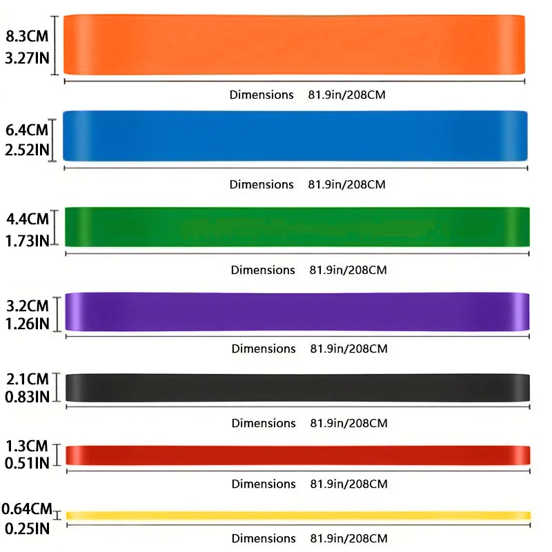 5-85 LBS modstandsbånd