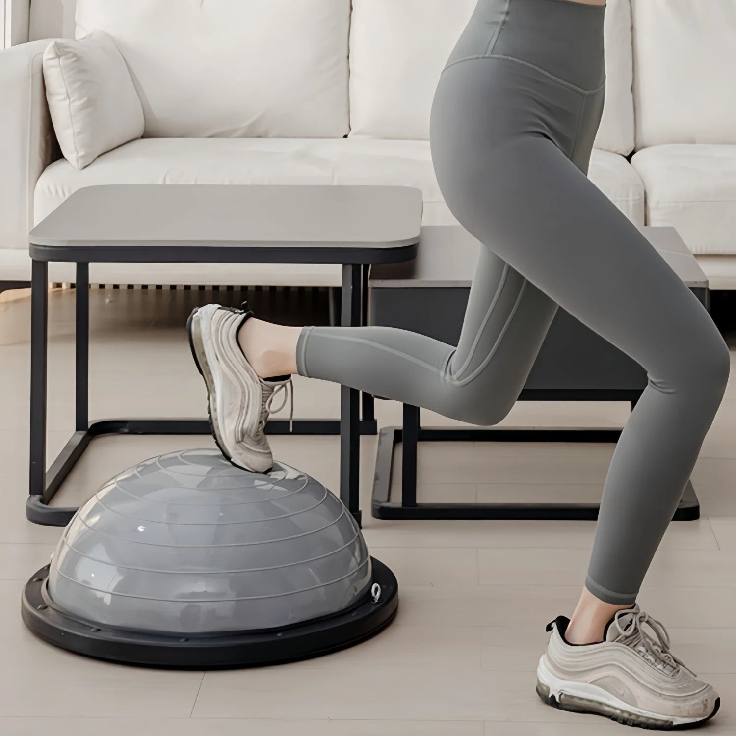 46/58 cm half exercise ball / 660 lbs capacity