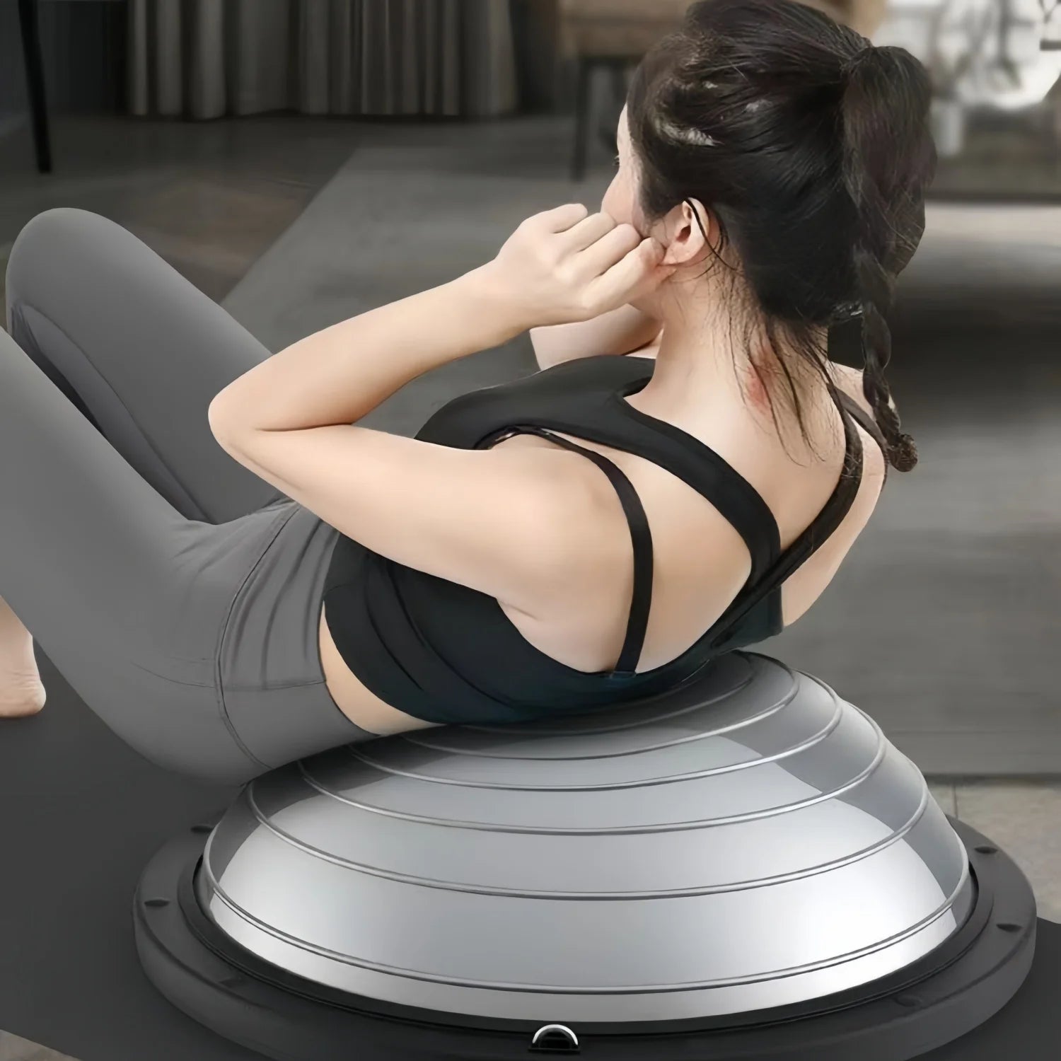 46/58 cm half exercise ball / 660 lbs capacity